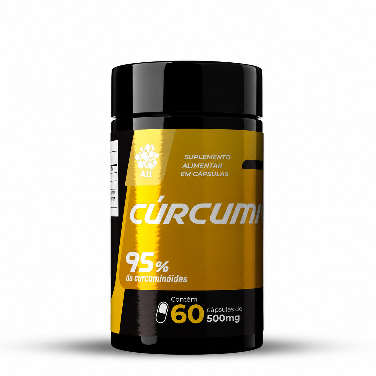 Atlantica Natural Cúrcuma 95% - 60 Cápsulas